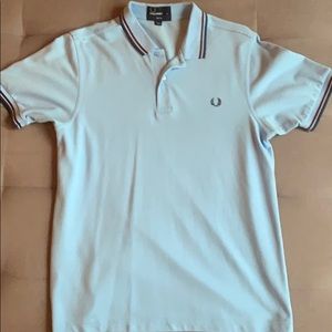 Fred perry polo sky blue